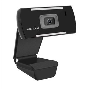 1080P Full HD Auto-Focus Webcam,Wide Angle PC Desktop USB Web Camera